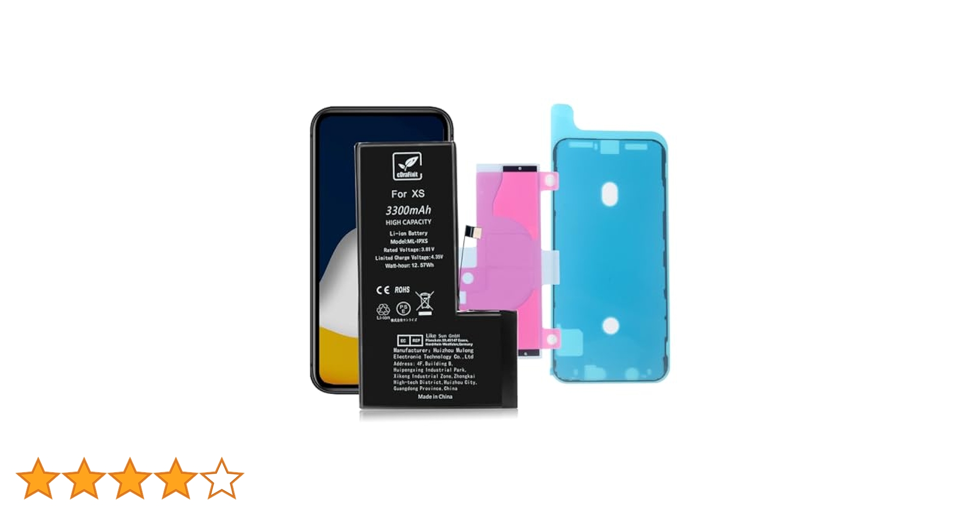 iPhone X 64GB 黒 大容量バッテリー交換済 楽天市場】Deepro iPhone XS バッテリー 互換 バッテリー 交換